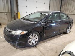 Vehiculos salvage en venta de Copart West Mifflin, PA: 2009 Honda Civic LX