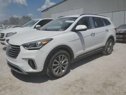 Salvage cars for sale from Copart Apopka, FL: 2017 Hyundai Santa FE SE