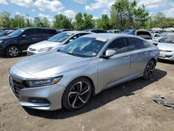 Honda Accord salvage cars for sale: 2018 Honda Accord Sport