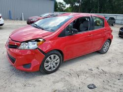 Vehiculos salvage en venta de Copart Midway, FL: 2012 Toyota Yaris