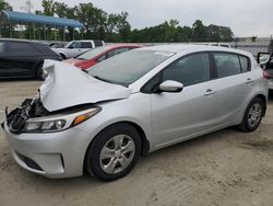 KIA salvage cars for sale: 2017 KIA Forte LX