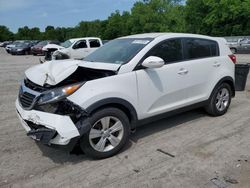Salvage cars for sale from Copart Ellwood City, PA: 2013 KIA Sportage Base