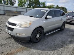 Chevrolet salvage cars for sale: 2011 Chevrolet Traverse LT