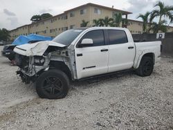 Toyota salvage cars for sale: 2019 Toyota Tundra Crewmax SR5