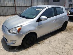 Salvage cars for sale from Copart Los Angeles, CA: 2014 Mitsubishi Mirage DE