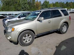 Ford Escape salvage cars for sale: 2011 Ford Escape Limited