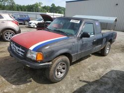 Ford salvage cars for sale: 2002 Ford Ranger Super Cab