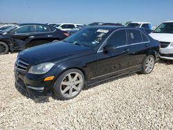 Vehiculos salvage en venta de Copart San Antonio, TX: 2014 Mercedes-Benz C 250