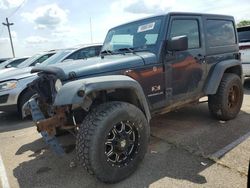 Jeep salvage cars for sale: 2008 Jeep Wrangler X