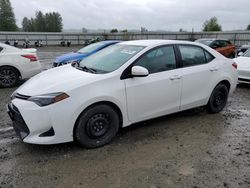 Toyota salvage cars for sale: 2017 Toyota Corolla L