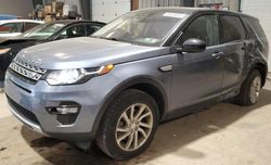 Land Rover Discovery Sport hse Vehiculos salvage en venta: 2018 Land Rover Discovery Sport HSE