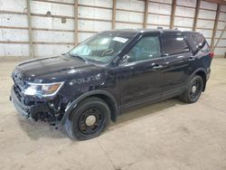 Salvage cars for sale from Copart Columbia Station, OH: 2019 Ford Explorer Police Interceptor