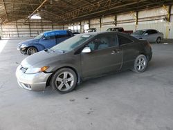 Honda salvage cars for sale: 2008 Honda Civic EX