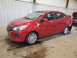 Mitsubishi Mirage salvage cars for sale: 2022 Mitsubishi Mirage G4 ES