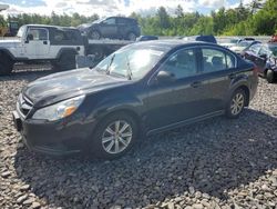 Subaru salvage cars for sale: 2012 Subaru Legacy 2.5I Premium