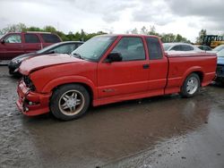 Chevrolet S10 salvage cars for sale: 2001 Chevrolet S Truck S10