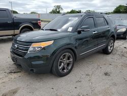 Ford Explorer salvage cars for sale: 2013 Ford Explorer Limited