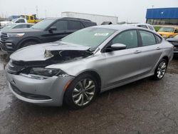 Vehiculos salvage en venta de Copart Woodhaven, MI: 2015 Chrysler 200 S
