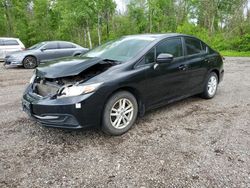 Honda Civic lx salvage cars for sale: 2015 Honda Civic LX