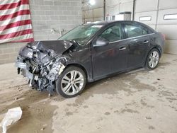 Salvage cars for sale from Copart Columbia, MO: 2015 Chevrolet Cruze LTZ