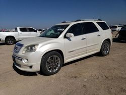 Salvage cars for sale from Copart Amarillo, TX: 2011 GMC Acadia Denali