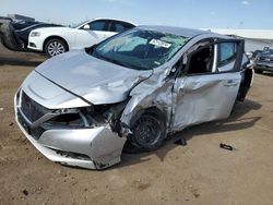 Salvage cars for sale from Copart Brighton, CO: 2020 Nissan Leaf S