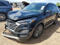 Hyundai Tucson Limited salvage cars for sale: 2020 Hyundai Tucson Limited