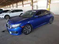 Honda salvage cars for sale: 2018 Honda Civic EX