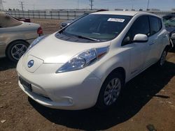 Nissan Leaf salvage cars for sale: 2015 Nissan Leaf S