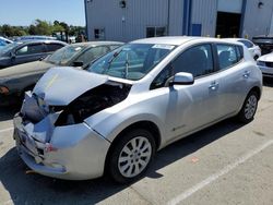 Vehiculos salvage en venta de Copart Vallejo, CA: 2017 Nissan Leaf S