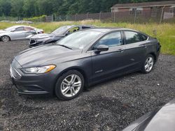 Salvage cars for sale from Copart Finksburg, MD: 2018 Ford Fusion S Hybrid