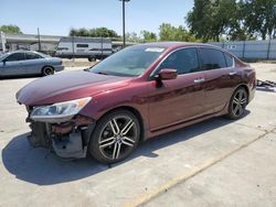 Salvage cars for sale from Copart Sacramento, CA: 2017 Honda Accord Sport