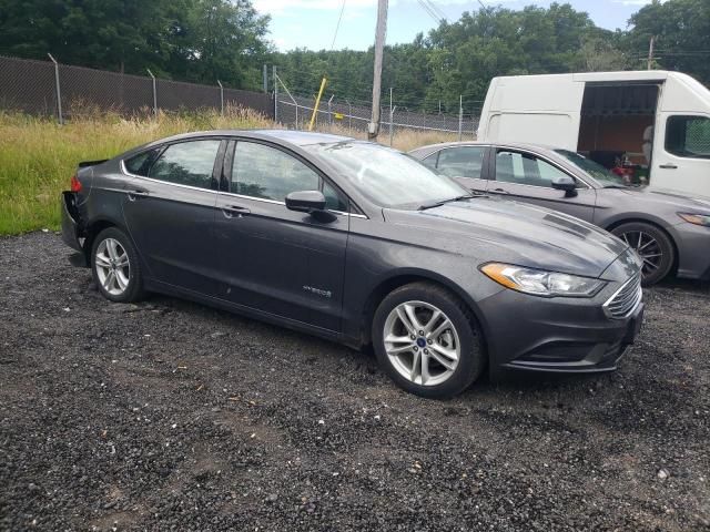 2018 Ford Fusion S Hybrid