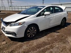 Honda Civic salvage cars for sale: 2015 Honda Civic EX