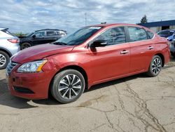 2015 Nissan Sentra S for sale in Woodhaven, MI