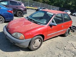 GEO Metro salvage cars for sale: 1997 GEO Metro