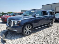 Chevrolet Suburban k1500 Premier salvage cars for sale: 2017 Chevrolet Suburban K1500 Premier