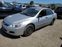 Vehiculos salvage en venta de Copart San Martin, CA: 2006 Honda Accord Value