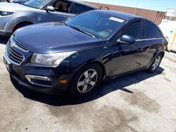 Chevrolet Cruze lt salvage cars for sale: 2015 Chevrolet Cruze LT