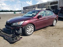 Salvage cars for sale from Copart Fredericksburg, VA: 2013 Honda Accord EXL