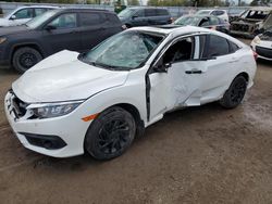 Vehiculos salvage en venta de Copart Bowmanville, ON: 2017 Honda Civic EX