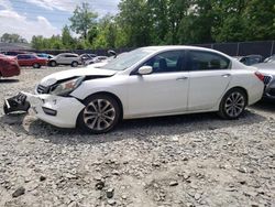 Honda salvage cars for sale: 2015 Honda Accord Sport