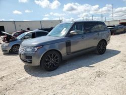 Land Rover Range Rover salvage cars for sale: 2015 Land Rover Range Rover Supercharged