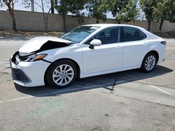 Salvage cars for sale from Copart Rancho Cucamonga, CA: 2023 Toyota Camry LE