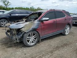 Vehiculos salvage en venta de Copart Des Moines, IA: 2018 Chevrolet Equinox Premier