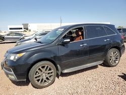 Salvage cars for sale from Copart Phoenix, AZ: 2011 Acura MDX Advance