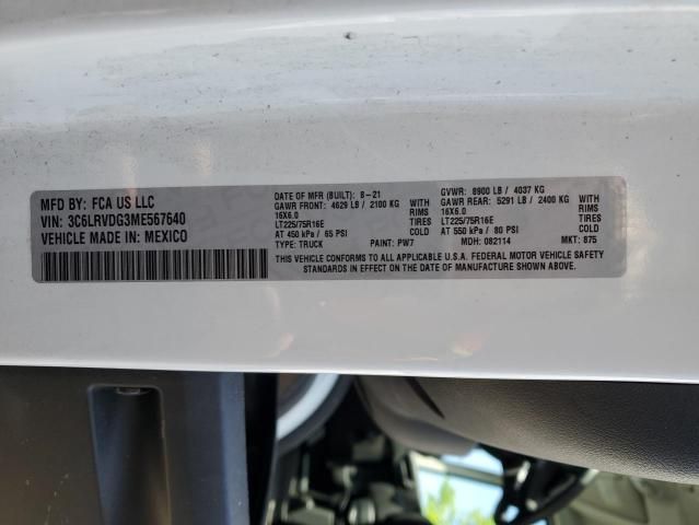 2021 Dodge RAM Promaster 2500 2500 High