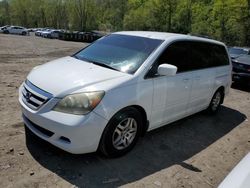 Honda Odyssey EX salvage cars for sale: 2006 Honda Odyssey EX