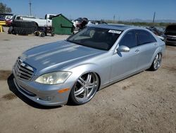 Salvage cars for sale from Copart Tucson, AZ: 2007 Mercedes-Benz S 550