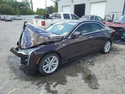 Salvage cars for sale from Copart Savannah, GA: 2021 Cadillac CT4 Luxury